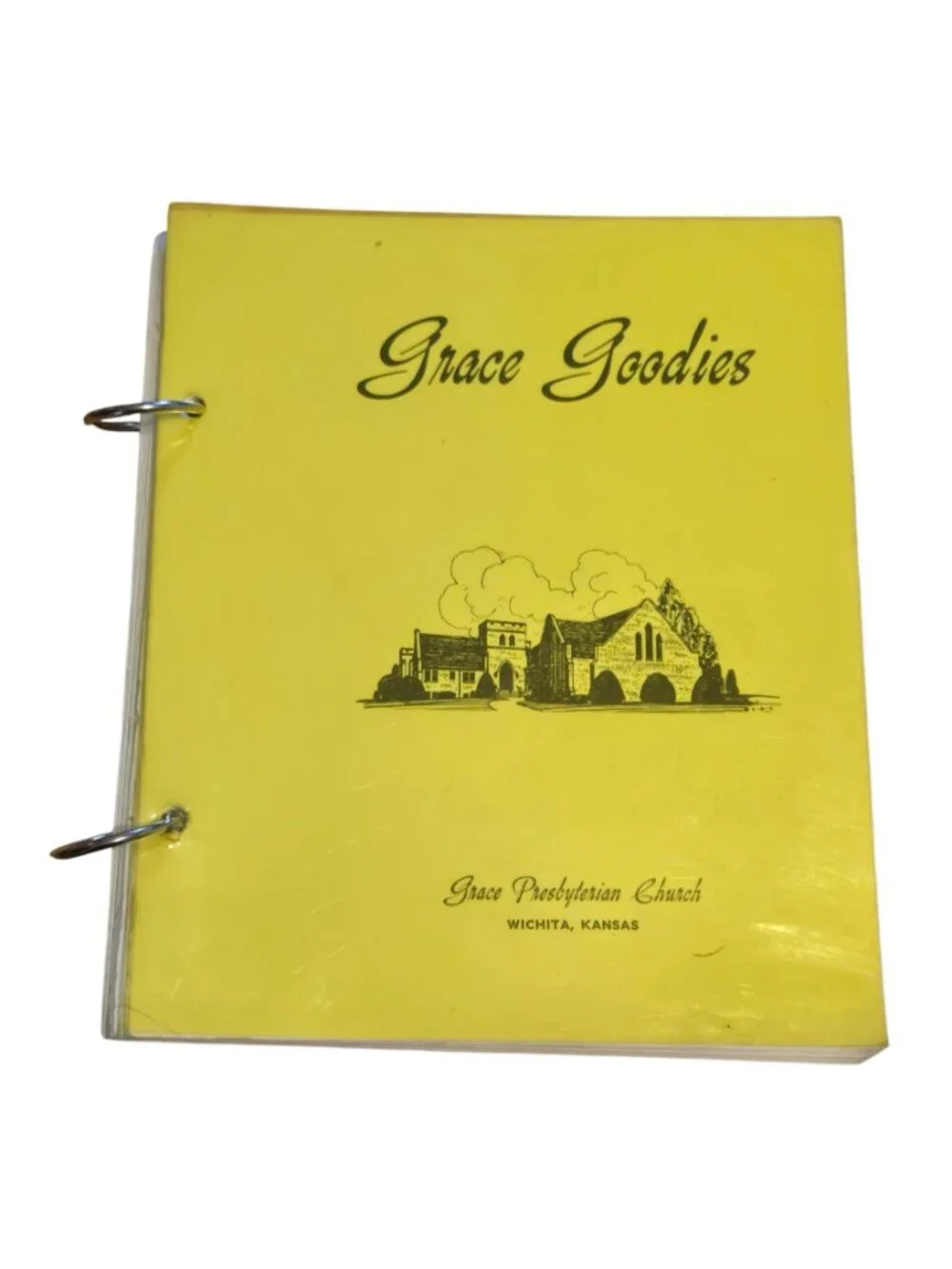 Vintage 1979 Cookbook Grace Presbyterian Church Wichita Kansas Recipe Book